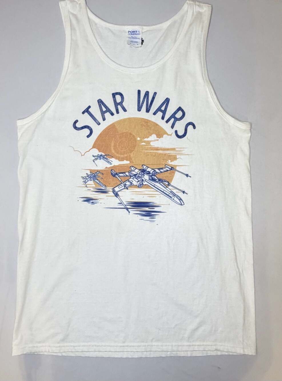 Star Wars X-Wing Fighter Graphic Print Tank Top